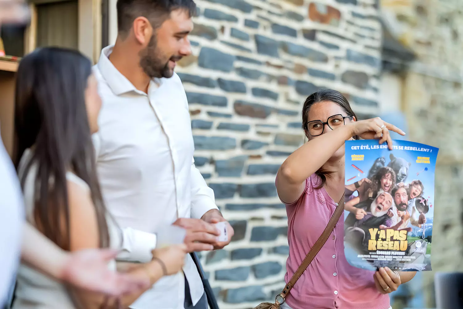 Place de cinéma offert par zero100rézo pour le film ya pas réseau